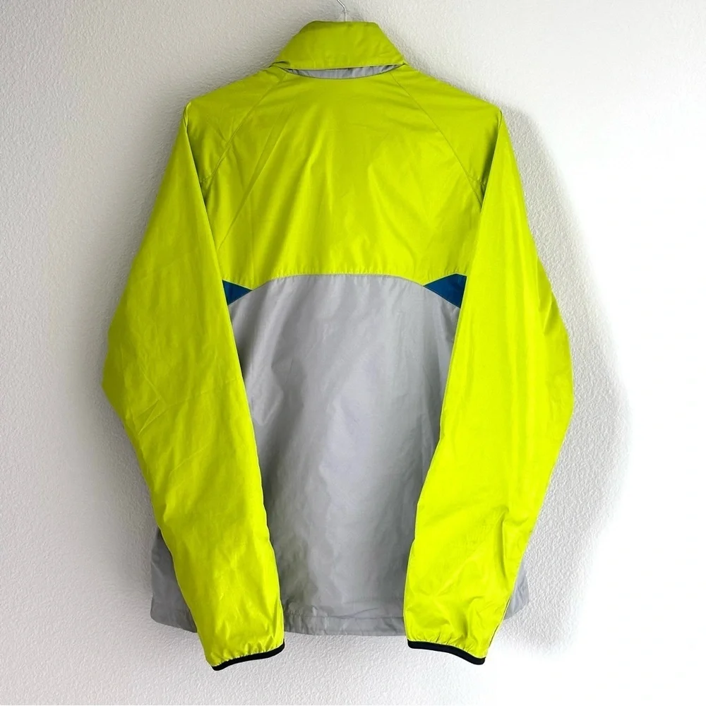 Nike Men's FitStorm Yellow and Gray Jacket